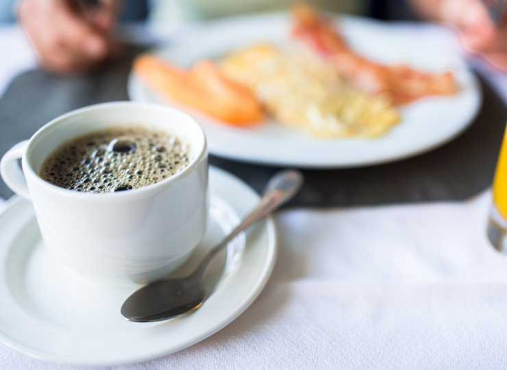 Liquid Coffee Concentrate in hotel coffee station